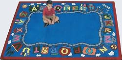 Joy Carpets Rectangular Reading Train Rug