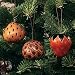 Gourd Ornaments Wood Burn Design Home Decor Gifts Fruit Bowl