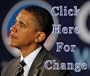 President Barack Obama "Click Here For Change" Mouse Pad