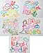 51y9NNWlAPL. SL75  Crazy Bandz Shaped Rubber Bands Bracelets 24Pack Treats Limited Edition