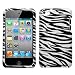 Snap-On Protector Hard Case for iPod Touch 4th Generation / 4th Gen – Zebra Print