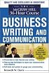 The McGraw-Hill 36-Hour Course in Business Writing and Communication (36 Hour)