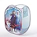Frozen 2 Pop-Up Hamper for Kids,Laundry Hamper with Anna & Elsa Design, Durable Mesh Fabric & Carry Handles, 21”H x 13.5”W, Collapsible Storage for Bedroom or Playroom