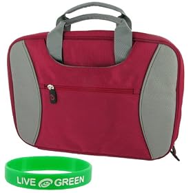 Sony VAIO VGN-TT165N/R 11.1-Inch Netbook Carrying Case (Tag 2-Tone Red / Grey)