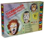 Eulenspiegel Tiermasken Schmink-Palette