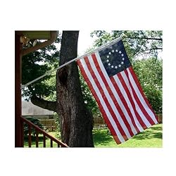 Historical Spinner Flagpole Kit with Adjustable Bracket