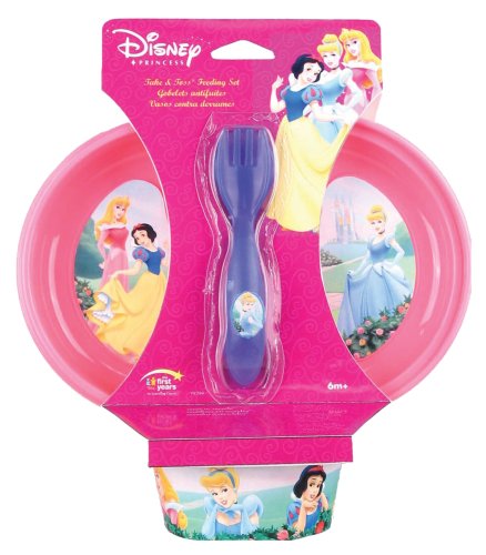 Baby: The First Years Disney Princess Take & Toss Feeding Set