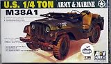 AFV Club Models 1/35 U.S. M38A1C 1/4 Ton, 4x4 Jeep