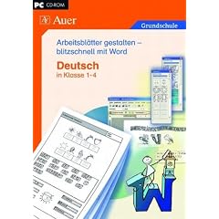 Arbeitsbl�tter gestalten - blitzschnell mit Word