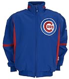 Chicago Cubs MLB Royal Youth Therma Base Premier Official Dugout Jacket By Majestic