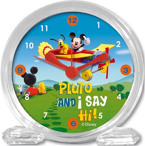 Alarm Clock, 7 Cm, With Mickey Mouse Clubhouse Theme Picture