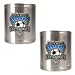 San Jose Earthquakes MLS 2pc Stainless Steel Can Holder Set - Primary Team Logo