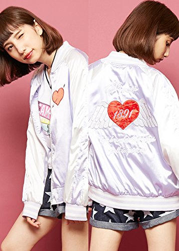 SPINNS スカジャン ハート