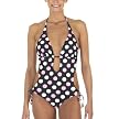 Xhilaration&reg; Party Dot Monokini - Black/Pink