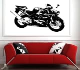 Wall Sticker Mural Vinyl Motorcycles Honda Cbr-954-rr Titan S6368