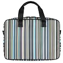 Paperchase Laptop Bag, Mono Stripe Design.