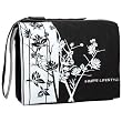 15.4 inch Midnight White Sparse Floral Laptop Notebook Padded Compartment Shoulder Messenger Bag