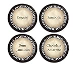 Smart Sips Coffee, Liqueur Lovers Flavored Coffee Variety Sampler Pack- Cognac, Sambuca, Rum Jamaican, Chocolate Amaretto -Single Serve Cups Compatible with Keurig K-cup Brewers, 24 Count