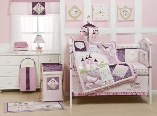 Rapunzel 4 Piece Baby Crib Bedding Set by Kidsline