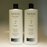 Nioxin System 2- 25oz scalp Therapy & 25oz Cleanser (Noticeably Thinning) Duo