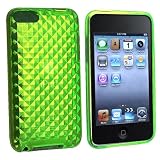 Gel Skin Cover Case Compatible With iPod touch® 2nd 3rd Gen GREEN