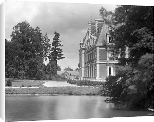 Canvas Prints of Chateau de Vervaine from Country Life Canvas Prints of Chateau de Vervaine from Country Life