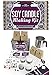 DIY Gift Kits Soy Candle Making Kit - for Adults (49-Piece Set) Become A Candle Maker Kit w/Wax, Wicks, Tin Containers, Essential Oils, Color Sticks | Creates Colorful, Large Scented Candles