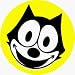 Search : Felix The Cat - Face Shot - 1" Button