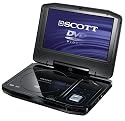 Scott DPX i865 CS Tragbarer DVD-Player (8,5" LCD-Monitor, MPEG4/Xvid, USB, SD/MMC/MS Kartenleser) schwarz