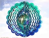 Gazing Ball Wind Spinner
