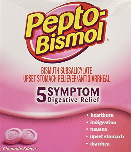 PEPTO BISMOL 25 PACKS-50 TABLETS