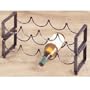 Old Dutch 4 Bottle Stackable Wine Rack - Antique Pewter - 088pw