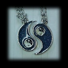 Yin Yang Friendship Necklace - 2 Necklaces