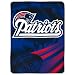 Kitchen & Housewares : New England Patriots NFL Royal Plush Raschel 60x80 Blanket