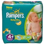 Pampers - Baby Dry - Couches Taille 4...