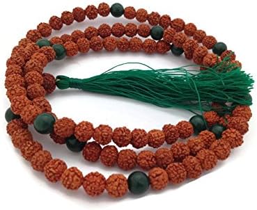 Rudraksha 108 Beads Full Mala Necklace