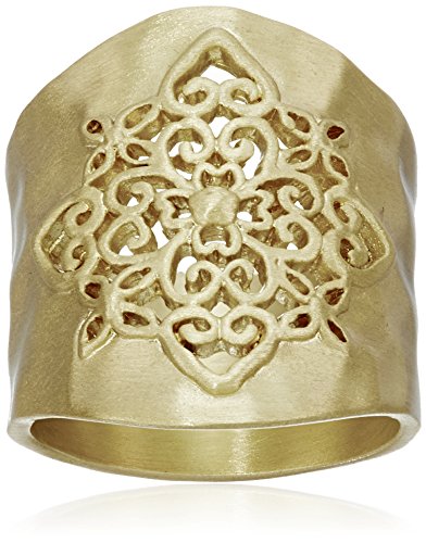 Gold-Tone Filigree Hammer…