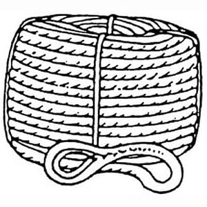 Buccaneer Rope Co. Double Braid Nylon Anchor Line 1 2x150 by