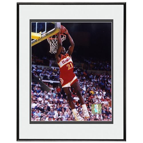 Photo File Atlanta Hawks Dominique Wilkins Framed Photo