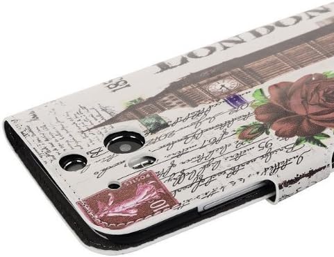 M8 Case,HTC One M8(Not for M7) Case, Welity Beautiful BIG BEN Retro Vintage Luxury PU Flip Leather With Card Slots And Stand Case Cover for HTC One M8 and one gift