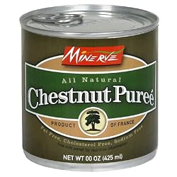 Minerve Chestnut Puree, 15.3-Ounce Cans (Pack of 6)