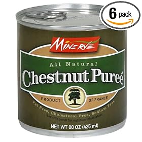 Minerve Chestnut Puree, 15.3-Ounce Unit (Pack of 6)