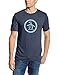 Penguin Men's Triblend Distressed Circle-Logo T-Shirt