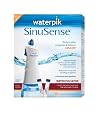 Waterpik SWI 615 Sinusense Water Pulsator Includes 15 Soothing Saline Packs With Aloe Vera and Eucalyptus, Blue/white