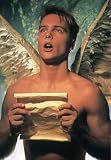 Sexy Christmas Angel Caroling - Boxed Holiday Christmas Greeting Cards - 10 Cards and Envelopes