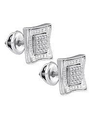 0.11CTW-DIA MICRO-PAVE EARRING