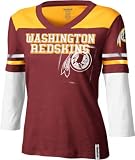 Washington Redskins Youth Girls Long Sleeve Statement T-Shirt