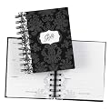 Spiral-bound Damask Record Gift Book