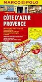 MARCO POLO Karten 1:200.000 C&ocirc;te d`Azur, Provence: Mit landwirtschaftlich sch&ouml;nen Strecken und Sehensw&uuml;rdigkeiten - &Uuml;bersichtskarte zum Ausklappen, Entfernungstabelle, Ortsregister, 6 Citypl&auml;ne - Mairdumont