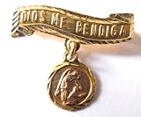 14k real gold angel guardian